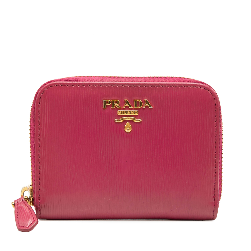 Pre-Loved Prada Vitello Move Coin Pouch